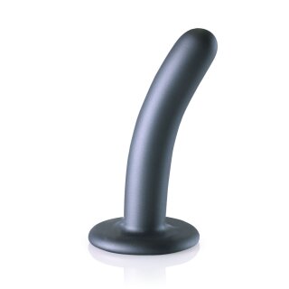 Shots Ouch! Weicher Silikon G-Punkt-Dildo grau 12 cm