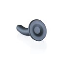 Shots Ouch! Weicher Silikon G-Punkt-Dildo grau 12 cm