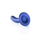 Shots Ouch! Weicher Silikon G-Punkt-Dildo blau 12 cm