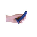 Shots Ouch! Weicher Silikon G-Punkt-Dildo blau 12 cm