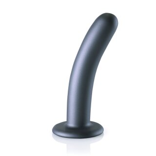 Shots Ouch! Weicher Silikon-G-Punkt-Dildo grau 14,5 cm