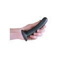 Shots Ouch! Weicher Silikon-G-Punkt-Dildo grau 14,5 cm