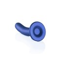 Shots Ouch! Weicher Silikon-G-Punkt-Dildo blau 14,5 cm
