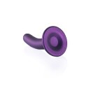 Shots Ouch! Weicher Silikon-G-Punkt-Dildo lila 14,5 cm
