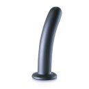 Shots Ouch! Soft silicone G-spot dildo gray 17 cm
