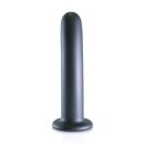 Shots Ouch! Soft silicone G-spot dildo gray 17 cm