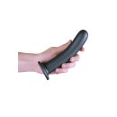 Shots Ouch! Soft silicone G-spot dildo gray 17 cm