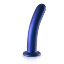 Shots Ouch! Soft silicone G-spot dildo blue 17 cm