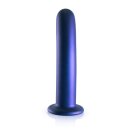 Shots Ouch! Soft silicone G-spot dildo blue 17 cm