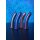 Shots Ouch! Soft silicone G-spot dildo blue 17 cm
