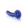Shots Ouch! Soft silicone G-spot dildo blue 17 cm