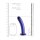 Shots Ouch! Soft silicone G-spot dildo blue 17 cm