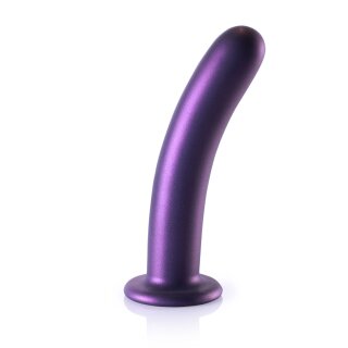 Shots Ouch! Soft silicone G-spot dildo purple 17 cm