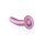 Shots Ouch! Soft silicone G-spot dildo pink 17 cm