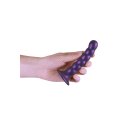 Shots - Ouch! Beaded Silicone G-Spot Dildo - 5 / 13 cm