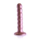 Shots - Ouch! Beaded Silicone G-Spot Dildo - 5 / 13 cm