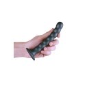 Shots - Ouch! Beaded Silicone G-Spot Dildo - 6,5 / 16,5 cm