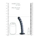 Shots - Ouch! Beaded Silicone G-Spot Dildo - 6,5 / 16,5 cm