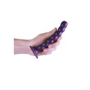 Shots - Ouch! Beaded Silicone G-Spot Dildo - 6,5 / 16,5 cm