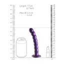 Shots - Ouch! Beaded Silicone G-Spot Dildo - 6,5 / 16,5 cm
