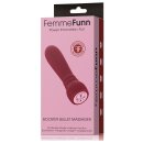 Femmefunn Booster Bullet  Maroon