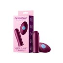 Femmefunn Versa Bullet With Remote Dark Fuchsia