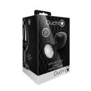 Shots Ouch! Runder Edelstein Anal Plug Schwarz Silber...