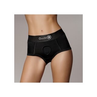Shots Ouch! Vibrierende Strap-on Unterhose XS/S