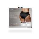 Shots Ouch! Vibrierender Strap-on hochgeschnittener Slip XL/XXL