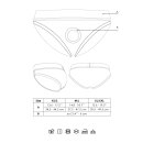 Shots Ouch! Vibrierender Strap-on hochgeschnittener Slip XS/S