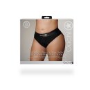 Shots Ouch! Vibrierender Strap-on-Tanga mit Schnallen hinten XL/XXL