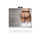 Shots Ouch! Vibrierender offener Strap-on mit Schnallen hinten XL/XXL