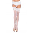 Leg Avenue Stay Ups - White - OS