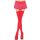 Leg Avenue Nylon Thigh Highs Red - OS