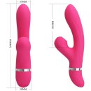 Pretty Love Willow clitoral suction rabbit G-spot vibrator pink