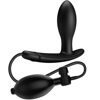 Pretty Love Drake Inflatable Anal Plug black