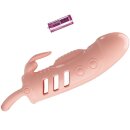 Pretty Love Sloane Penishülle mit Rabbit Vibrator hautfarbend