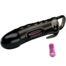 Pretty Love Sloane penis sheath with rabbit vibrator black