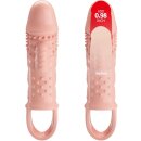 Pretty Love Cecelia penis sleeve with vibration skin-colored