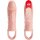 Pretty Love Cecelia penis sleeve with vibration skin-colored