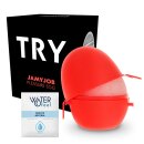 Jamyjob Egg Masturbator Black Version Discrett