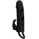 Pretty Love penis sheath with clitoral stimulation black...
