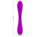 Pretty Love G-Punkt- und Klitoris Vibrator lila