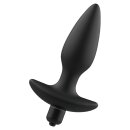 Addicted Toys Anal Plug Massager With Vibration Black
