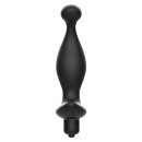 Addicted Toys Anal Massager With Vibration Black