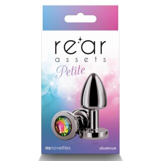 Rear Assets Petite Gunmetal Rainbow 2,5 cm