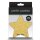 Pretty Pasties Glitter Stars Black Gold 2 Pair