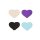 Pretty Pasties Heart I Assorted 4 Pair