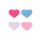 Pretty Pasties Heart II Assorted 4 Pair