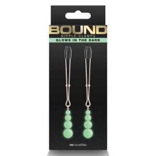 Bound Nipple Clamps G2 Rose Gold